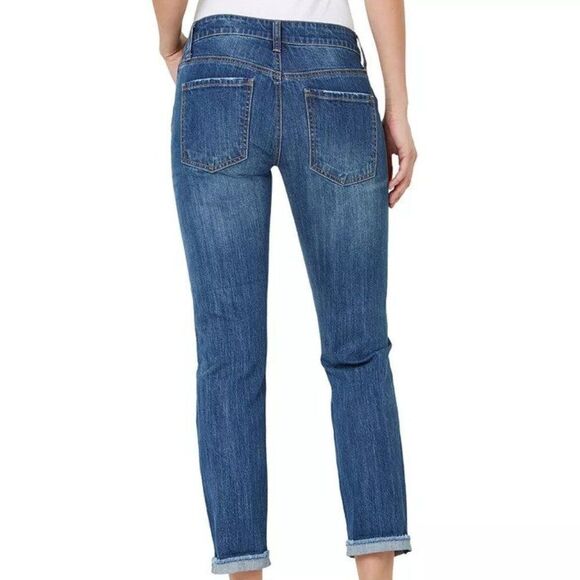 Numero Juniors' Ripped Boyfriend Jeans - Picture 2 of 2